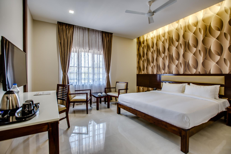 Bedroom 3, Hotel MA Grand - Pudukottai, Pudukkottai