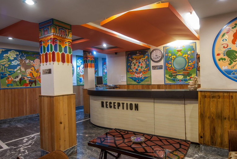 Reception, Hotel Vajrakila, East Sikkim