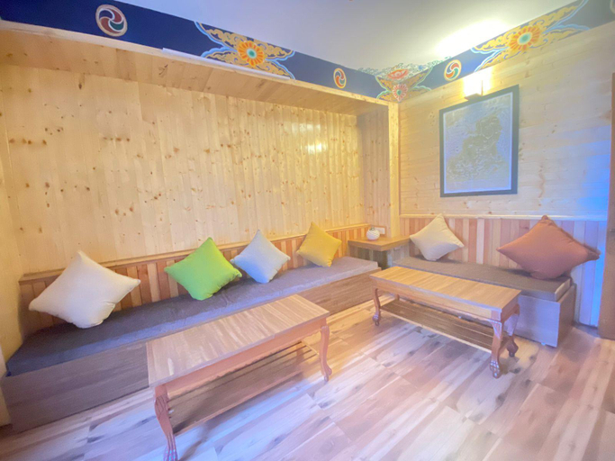 Public Area, Hotel Tso Lhamo, North Sikkim