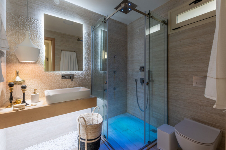 Bathroom 5, Stelios Gardens, Crete