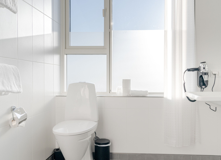 Bathroom 4, Copenhagen Go Hotel, Tårnby