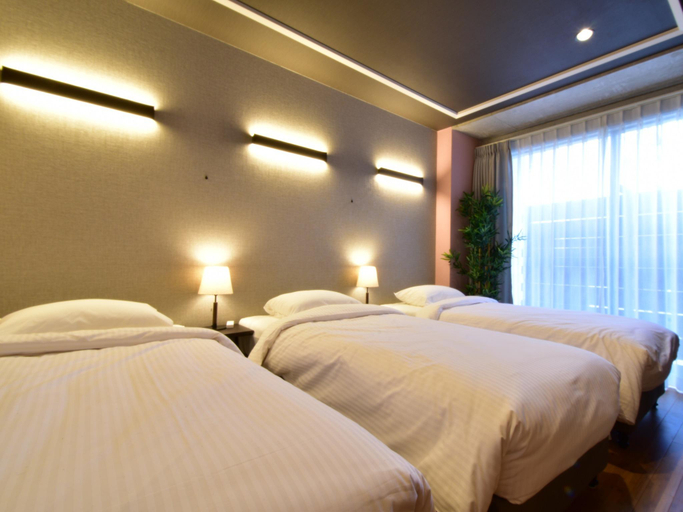 Bedroom 2, Alphabed Takamatsu Kawaramachi II, Takamatsu