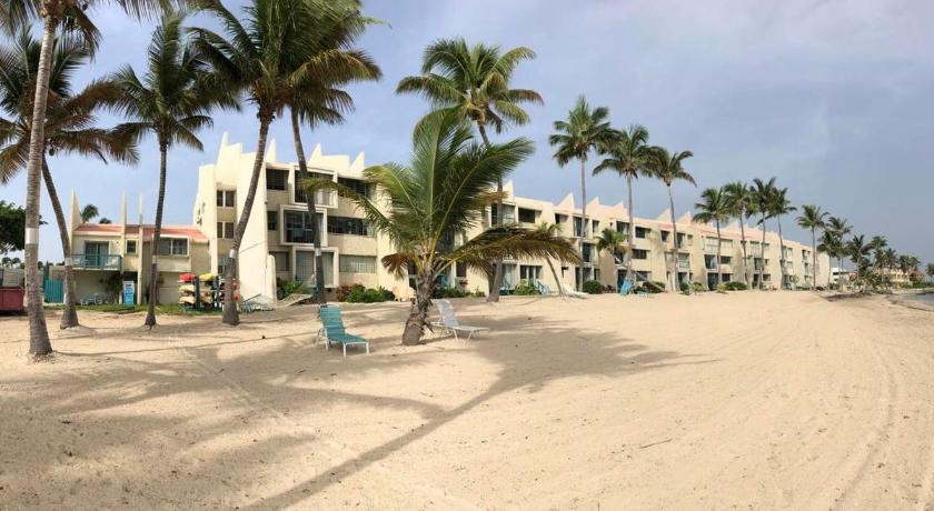 Deluxe oceanfront condo with pool, A/C and Private Beach, Sion Farm