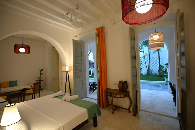 Bedroom 2, La Cedille - French Heritage House, Puducherry