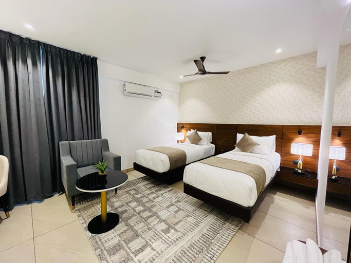 Bedroom 2, ROYAL ACE BOUTIQUE HOTEL - MANYATA TECHPARK, Bangalore