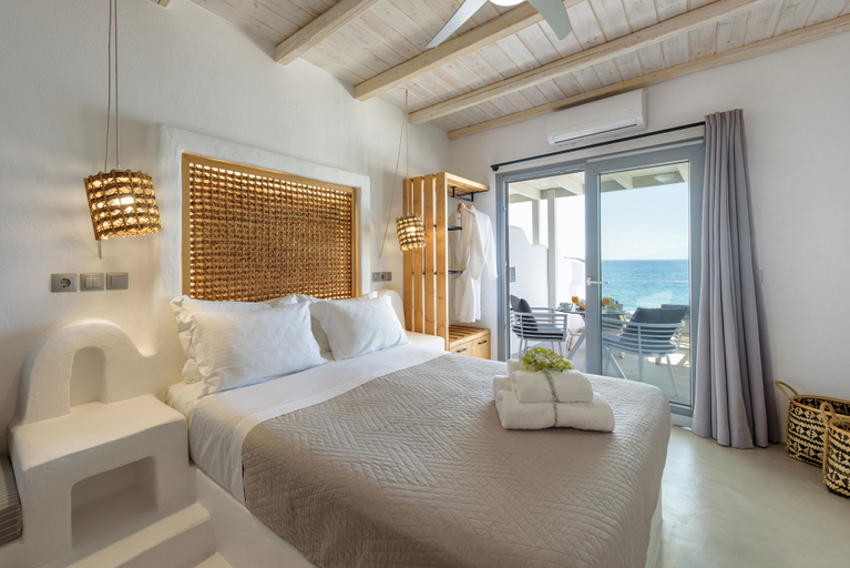 Bedroom 3, Blue Waves Suites & Apartments To Kyma, South Aegean