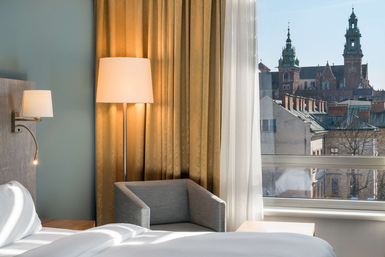 Bedroom 3, Radisson Blu Hotel, Krakow, Kraków City