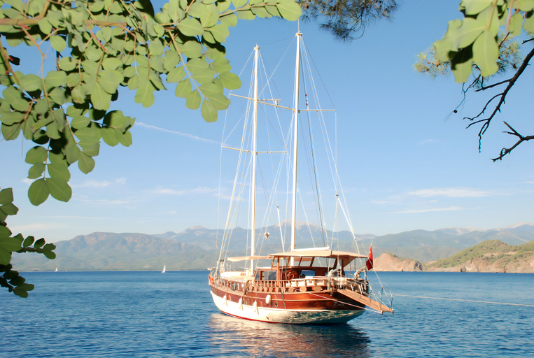 Aerial view, Kaya Yachting, Fethiye
