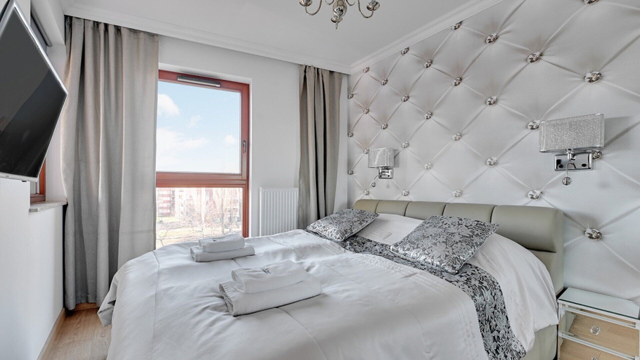 Bedroom 3, Frey Homes Waterlane Glamour &SPA, Gdańsk City