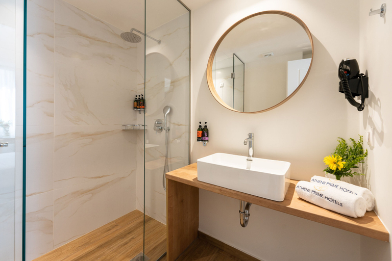 Bathroom 5, Pure Hotel by Athens Prime Hotels, Attica