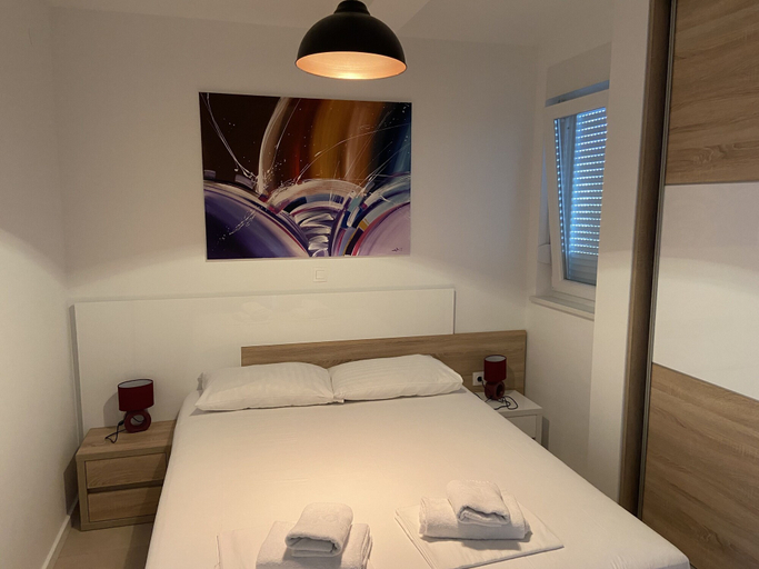 Bedroom 3, Sunset Apartments, Novalja