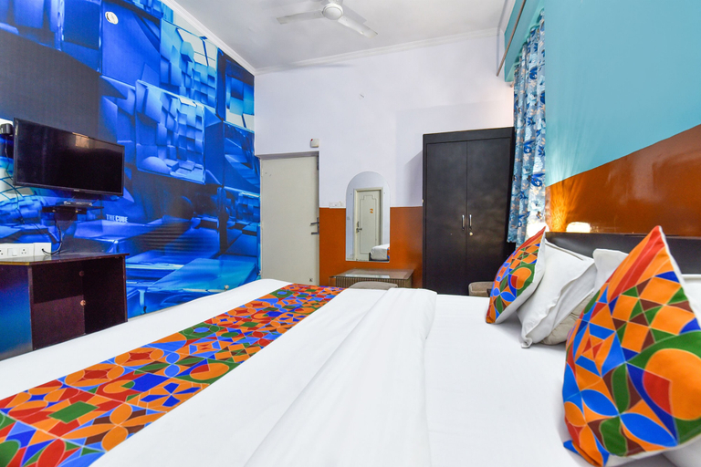 Bedroom 2, FabHotel Green Vista Malviya Nagar, Jaipur