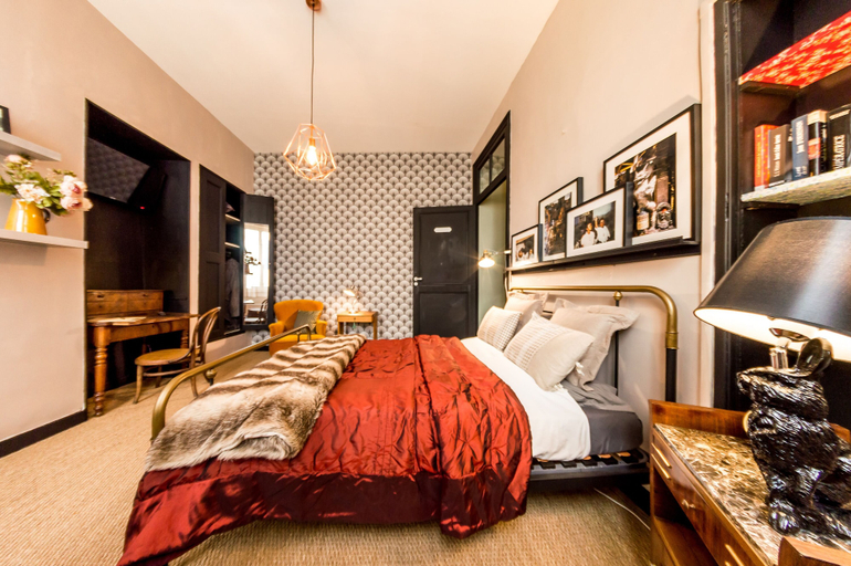 Bedroom 3, Le Rétro Mirabeau - Maison de Famille, Aude