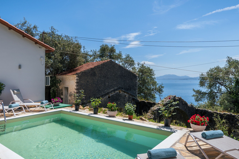 Exterior, Alkinoi Seaview Villa with private Pool by Konnect, Nisaki, Ionian Islands
