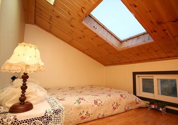 Bedroom 2, Pyeongchang La Bienvie Pension, Pyeongchang