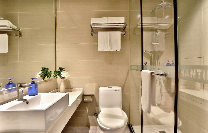 Bathroom 3, Hanting Premium Hotel Hangzhou Wenyi Road Cuiyuan, Hangzhou