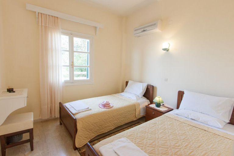 Bedroom 3, Villa Amalia Large Private Pool Walk to Beach Sea Views A C Wifi - 2120, Ionian Islands
