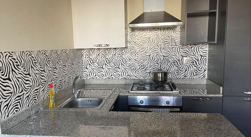 Dining Room, Lovely one-bed flat with fiber optic and shared swimming pool, Agadir-Ida ou Tanane