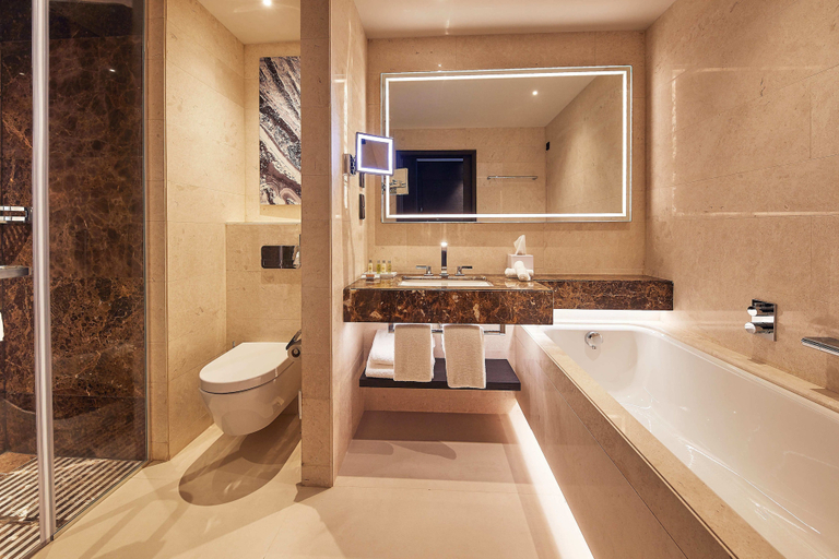 Bathroom 5, Hilton Belgrade, Belgrade