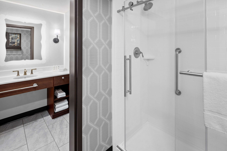 Bathroom 4, Homewood Suites by Hilton Orland Park, Cook