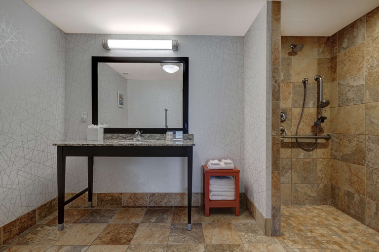 Bathroom 4, Hampton Inn & Suites Seattle/Federal Way, King