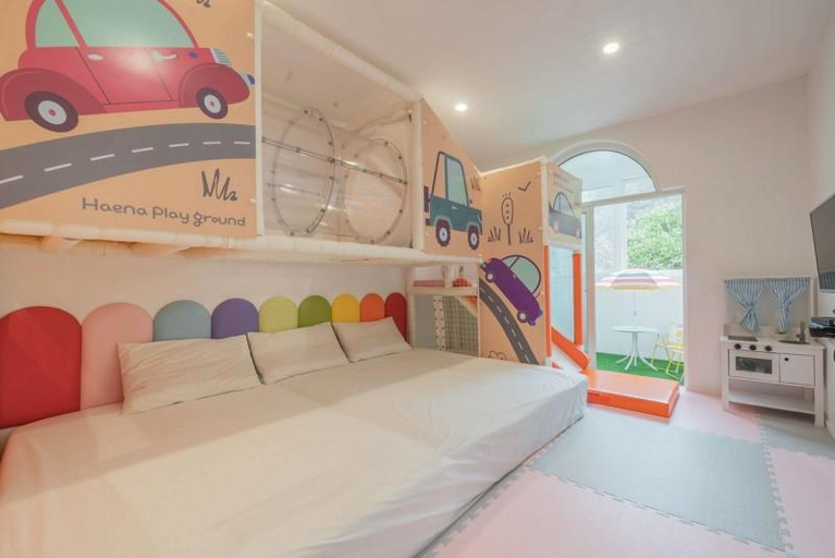 Bedroom 5, Gapyeong Hannah Kids Pool Villa, Gapyeong