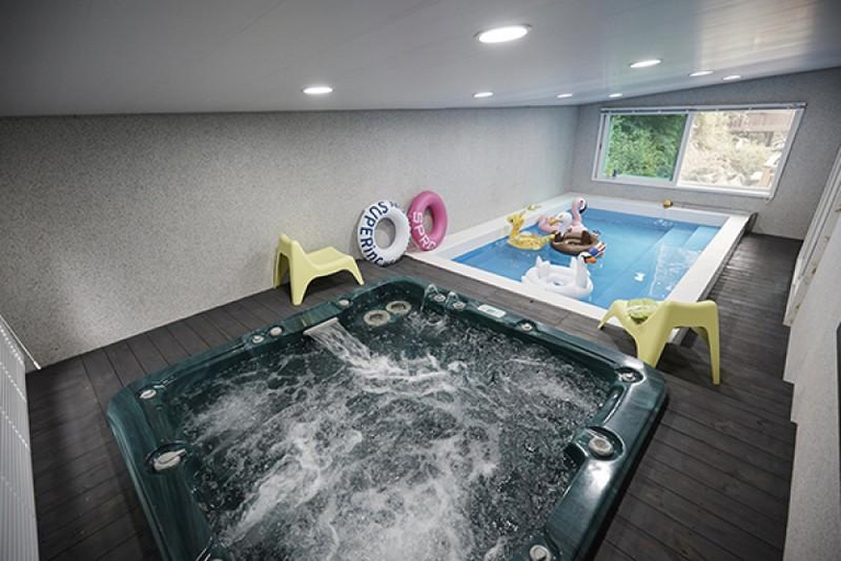 Bathroom 2, Pocheon Sunshine Maru Silwoo Pool Villa, Pocheon