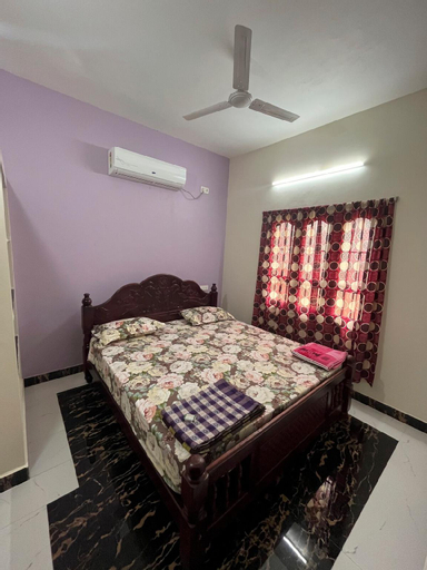 Bedroom 2, Tamizh Nest | :: Tamil Cottage ::, Kanniyakumari