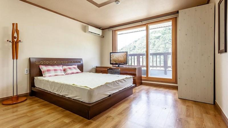 Bedroom 5, Gangneung Hanui Baram Pension, Gangneung