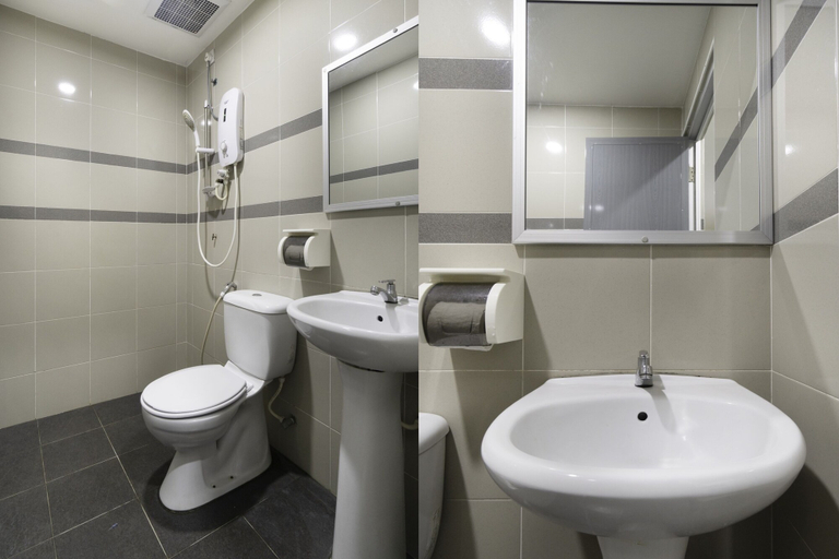 Bathroom 3, OYO 89960 Manjung Inn Hotel, Manjung