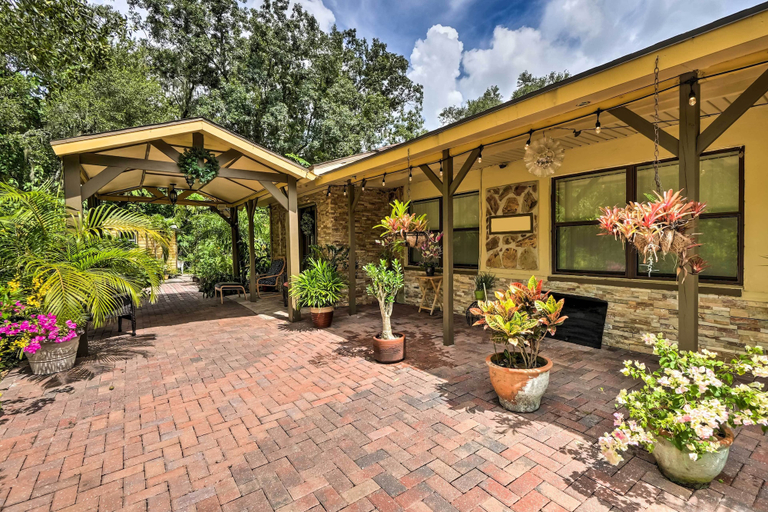 Exterior & Views 2, Lush Riverfront Escape w/ Private Boat Dock!, Hillsborough