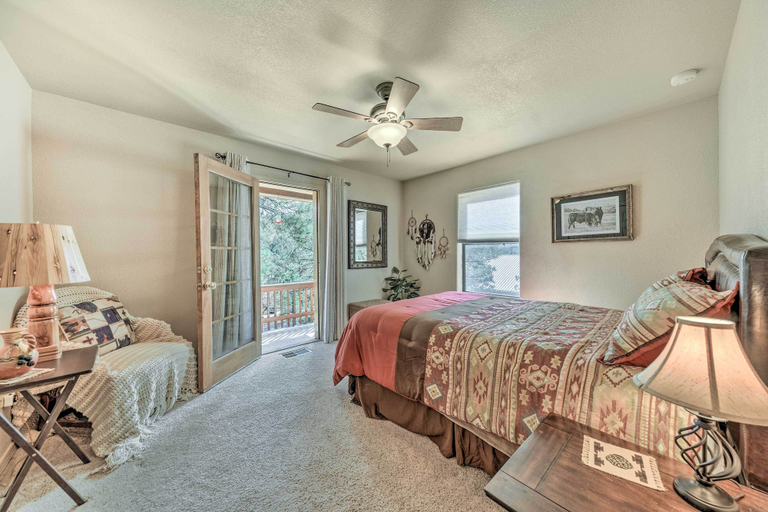 Bedroom 3, Charming Ruidoso Home w/ Deck & Lovely Views!, Lincoln