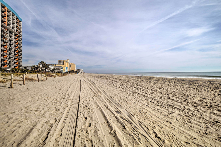 Exterior & Views 2, Oceanfront Myrtle Beach Condo w/ Balcony & Views!, Horry