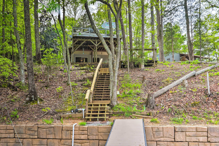 Exterior & Views 2, Lakeside Haven w/ Private Dock: Fish & Swim!, Abbeville