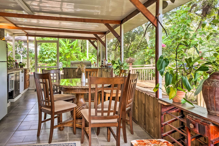 Food & Drinks, Lush Riverfront Escape w/ Private Boat Dock!, Hillsborough