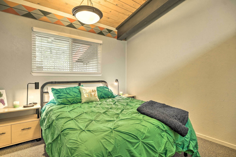 Bedroom 3, Murphys Workspace Hub < 1 Mi to Main Street!, Calaveras