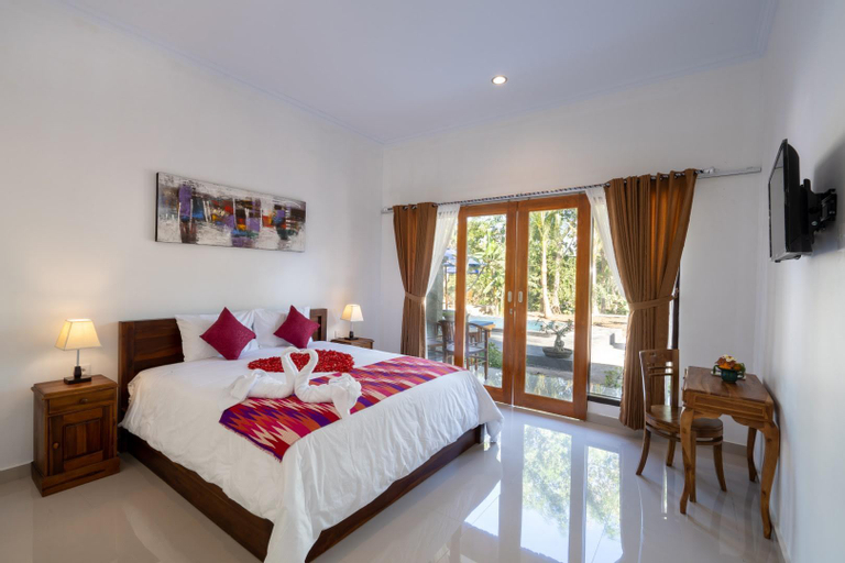 Bedroom 3, Surya Maha Bungallo 1 Deluxe Room Pool View #05, Klungkung