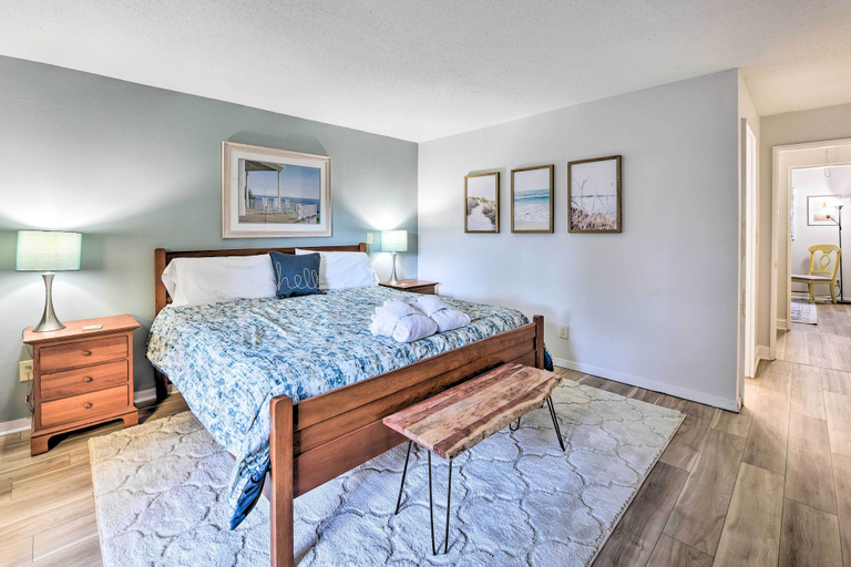 Bedroom 3, 5 Pools: Pet-friendly Palmetto Dunes Condo!, Beaufort