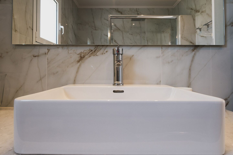 Bathroom 4, Large Private Villa Splendid Terraces & Views, Crete
