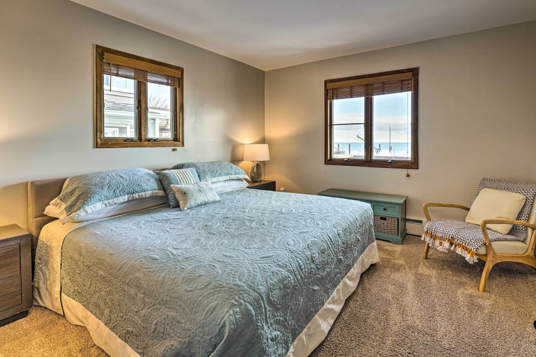 Bedroom 4, Anchor Bay Getaway on Lake St Clair With Dock!, Lake St. Clair