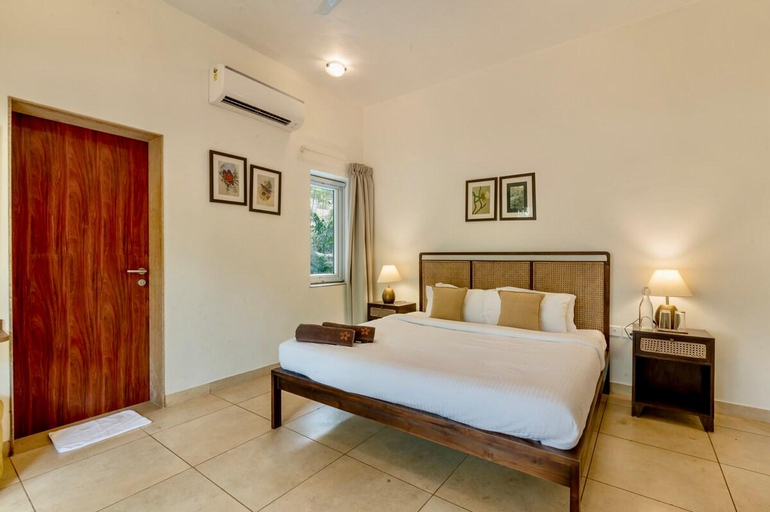 Bedroom 3, SaffronStays Boulevard RockHouse, Lonavala, Pune