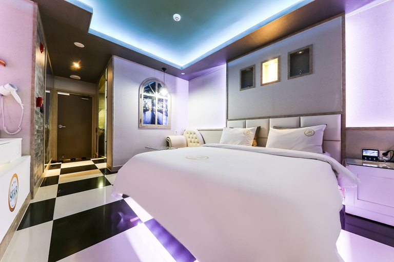 Bedroom 2, Cheonan Star Self check-in Motel, Cheonan