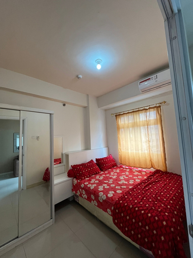 Bedroom 1, 2 Bedrooms at Green Pramuka Apartment by DLP, Central Jakarta