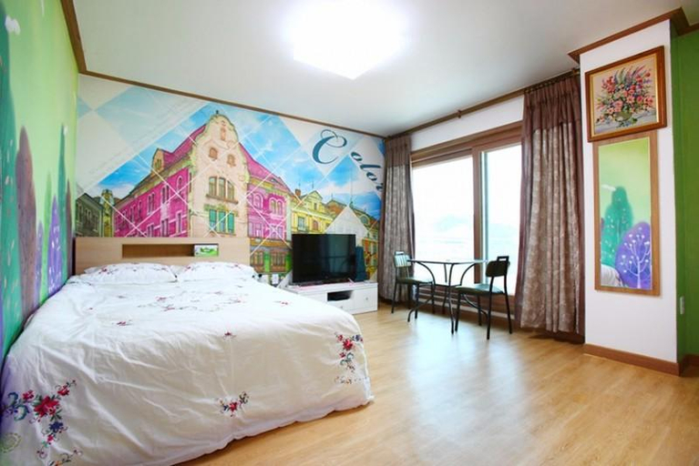 Bedroom, Anseong Pension Ddeulanche, Ansoeng