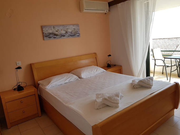 Bedroom 2, Menigos Type A2R no90 Seaview 2 Bedroom, Ionian Islands