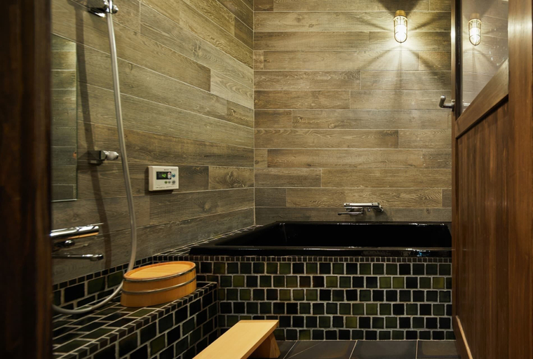 Bathroom, Tachibana an, Kyoto