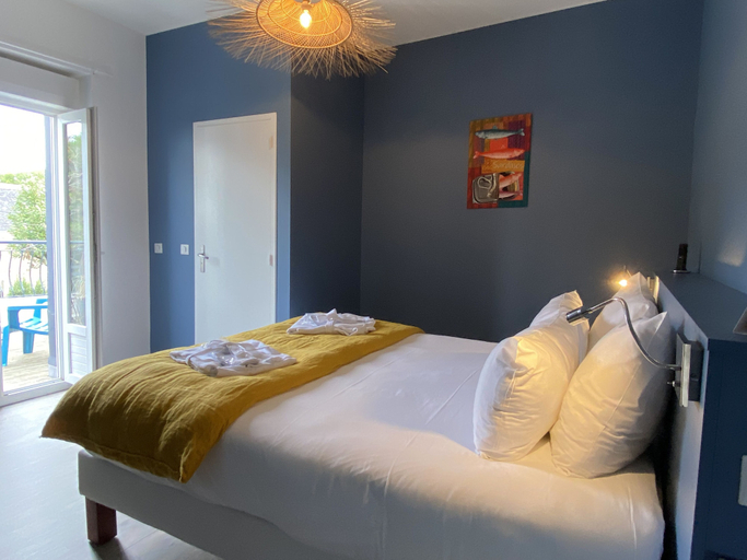 Bedroom 4, Hôtel La Maison des Dunes, Morbihan