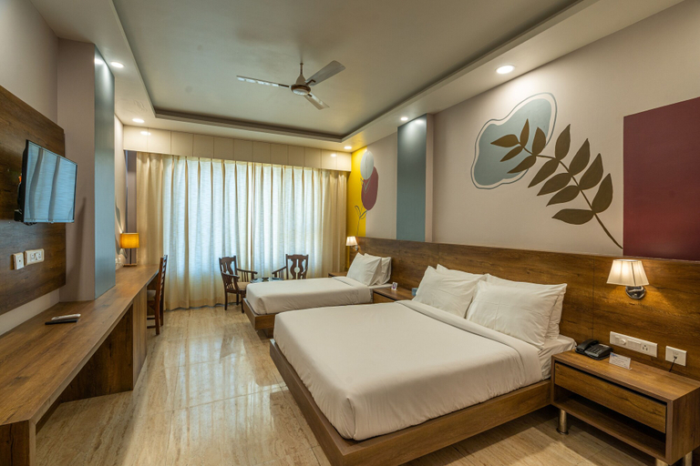 Bedroom 2, Moustache Rishikesh Luxuria - Hostel, Garhwal