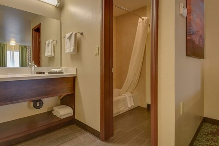 Bathroom 2, Vagabond Inn Bishop, Inyo