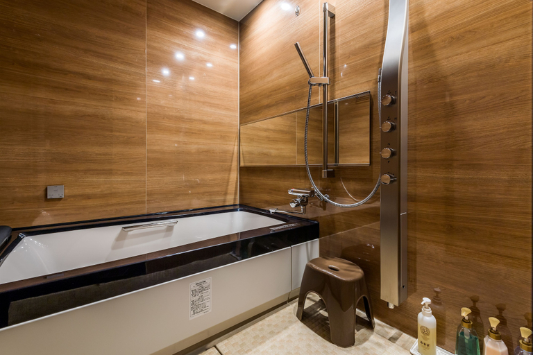 Bathroom 4, THE PERIDOT Smart Hotel Tancha Ward, Onna